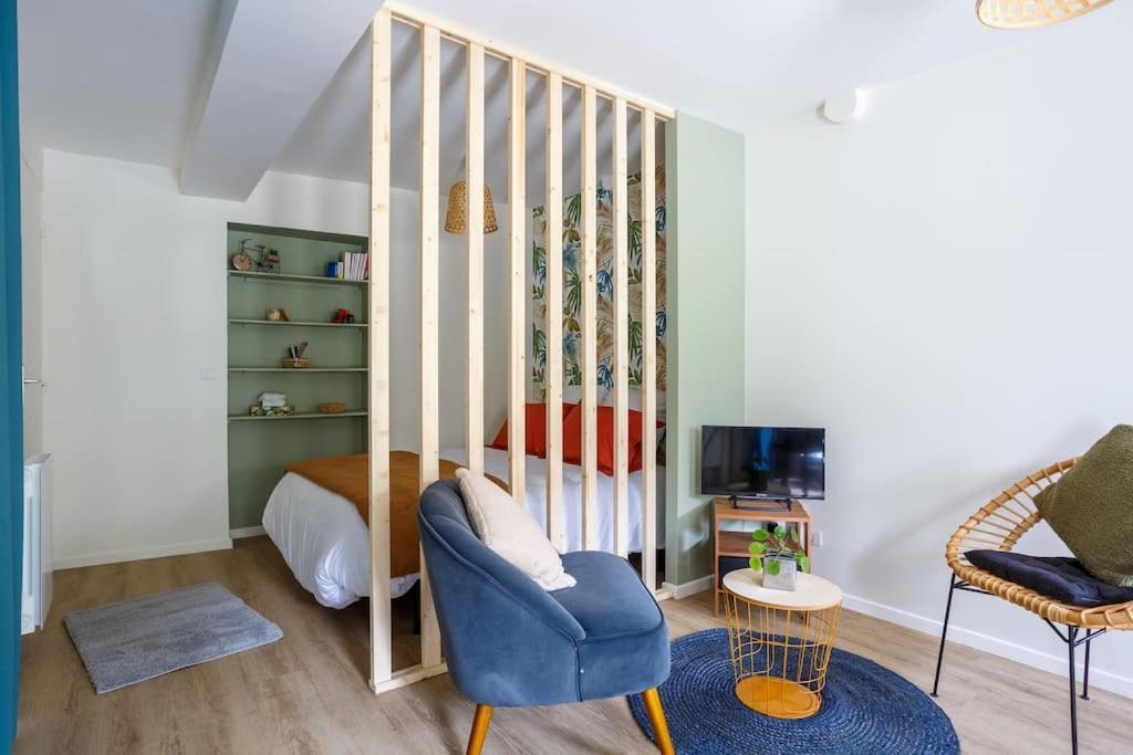 Studio Cosy Neuf - Fibre - Parking Gratuit - Proche Ecoles Et Entreprises Orsay Exteriér fotografie