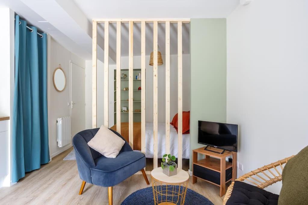 Studio Cosy Neuf - Fibre - Parking Gratuit - Proche Ecoles Et Entreprises Orsay Exteriér fotografie